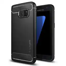 Spigen Samsung Galaxy S7 Rugged Armor cover/case - Black