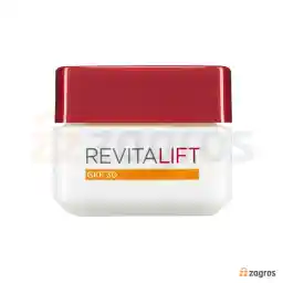 کرم ضد چروک و سفت کننده پوست لورآل سری Revitalift حاوی SPF30 حجم 50 میل