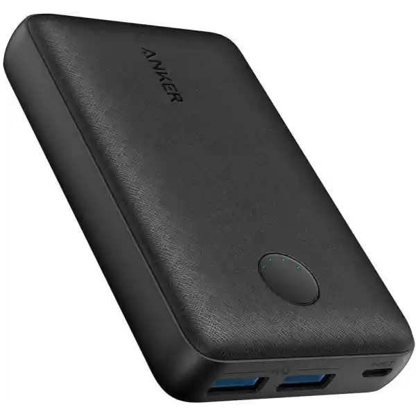 Anker PowerCore Select 10000 mAh Taşınabilir Hızlı Şarj Cihazı, PowerIQ 12W+10W Çift Çıkışlı, Siyah, A1223