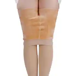 Fleece panty - beige - Winter panty - Thermo panty - Zachte panty - Fleece legging - Fleece kousenbroek - TikTok Panty - Warme panty - onze size