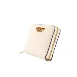 Guess CX850037 Laurel SLG Small Zip Around Wallet for Women, WHI