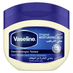 VASELINE Moisturizing Petroleum Jelly, for dry skin, Original, to heal skin damage, 250ml