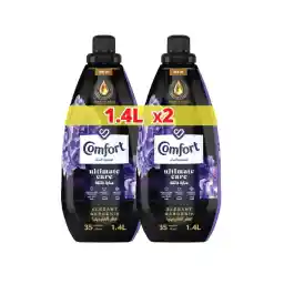 Comfort Concentrate Fabric Softener, Elegant Gardenia, 9x fragrance, 1.4L,Packaging may vary