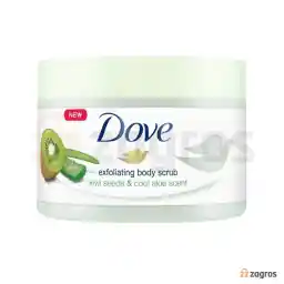 اسکراب بدن کیوی و آلوئه ورا داو مناسب انواع پوست 225 میل