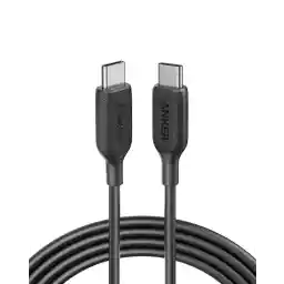 USB C Cable 60W, Anker Powerline III USB-C to USB-C Cable 2.0 (3ft), USB C Charger Cable for iPhone 15 Pro/15 Pro Max/15/15 Plus, MacBook Pro 2020, iPad Pro 2020, Switch, Galaxy S20 Plus S9 S8 Plus