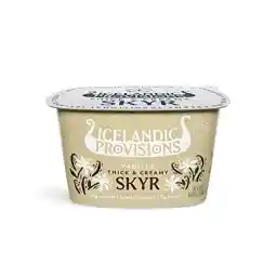 Icelandic Provisions 5.3oz Traditional Skyr Yogurt, Vanilla, Icelandic Cultured Dairy Product With 15g Protein/Serving | Thick & Creamy Texture | More Protein & Less Sugar Than Yogurt
