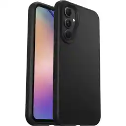 OtterBox Sleek Series-hoesje voor Samsung Galaxy A54 5G, schokbestendig, valbestendig, ultradun, beschermende, getest volgens militaire standaard, Antimicrobieel, Zwart - Zonder Verpakking