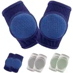 ELECDON Baby Crawling Anti-Slip Knee and Anti Slip Baby Boys Girls Socks Best Infant Gift, Unisex Baby Toddlers Knee Pads, Soft Cotton Assorted Boys Girls Grip Walkers Socks 3 Pairs