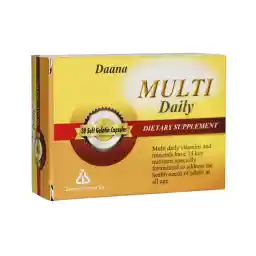 کپسول مولتی دیلی بسته 30 عددی | دانا