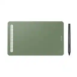 XPPen Deco MW draadloze tekentablet 8 x 5 inch grafische pen tablet met X3 Elite stylus, 8 sneltoetsen, compatibel met Windows, Mac, Android, Chrome OS en Linux (zwart)