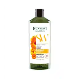 شامپو کالاندولا مخصوص مو حساس فاقد سولفات حجم 300 میلی لیتر | سان وی