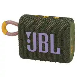 JBL Go 3 Taşınabilir Bluetooth Hoparlör, 5 Saat Çalma, Su Geçirmez, 209 g Kompakt Tasarım, Yeşil