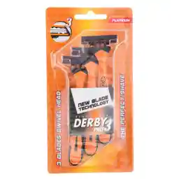 بسته سه تایی تیغ 3 لبه | دربی