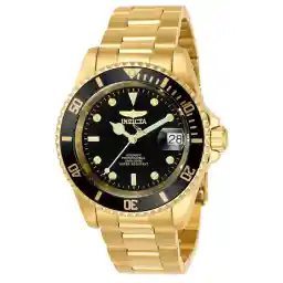 Invicta Pro Diver 8929OB Heren Horloge - Waterdicht - Analoog - Automatisch Uurwerk - Roestvrij Staal met zwarte Wijzerplaat - 40mm