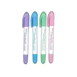 AMOS Kalem Pastel Jel Dry 4 Renkli Set, Çok Renkli