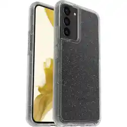 OtterBox Symmetry Clear Case voor Galaxy S22+, Schokbestendig, Valbestendig, Dunne beschermende hoes, 3x getest volgens militaire standaard, Stardust