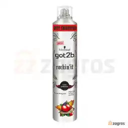 شامپو خشک گات تو بی مدل rockin it حجم 200 میل