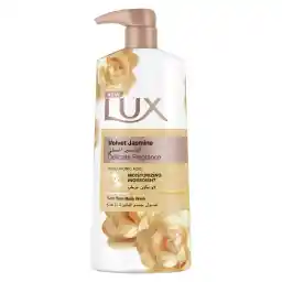 Lux Delicate Fragrance Body Wash, Velvet Jasmine, 2x Moisturizing Essence, with 4D Hyaluronic Acid, 700ml
