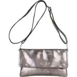 Legend Dames Tas - Clutch - Leer - Zilver - Lynn