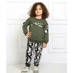 ست تیشرت آستین بلند و شلوار پسرانه مادر Madar مدل رنجر