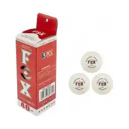 توپ پینگ پنگ فاکس 7 ستاره 40+ T007 بسته 3 عددی | سفید