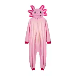 OGU' DEAL Kid's Pink Animal Onesie Costume Halloween Party Cosplay One Piece Jumpsuits Fleece Sleepwear for Girls