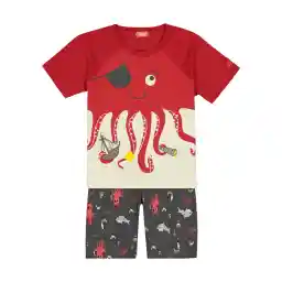 ست تی شرت و شلوارک پسرانه مادر مدل 400-72