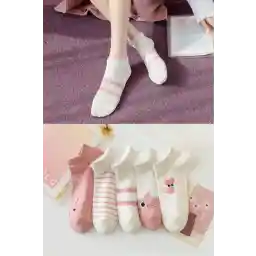 BGK 5'likedi Desen Kadın Çorap KC 151011