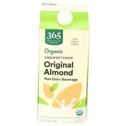 365 by Whole Foods Market, Organic Almondmilk Unsweetened, 64 fl oz