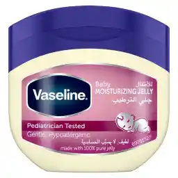 VASELINE Moisturizing Petroleum Jelly, to sooth and protect baby skin, Baby, hypoallergenic and gentle on skin, 250ml