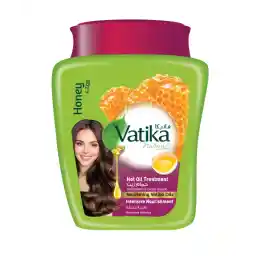 Vatika Naturals Hammam Zaith With Egg & Honey - Hot Oil Treatment For Intensive Nourishment - 500G