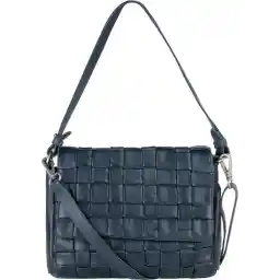 Legend Dames Tas - Schoudertas - Leer - Blauw - Aivy