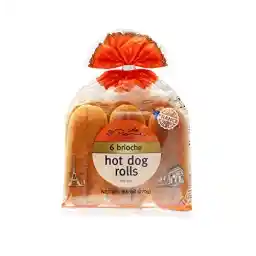 St. Pierre, Brioche Hot Dog Rolls (6 Count)