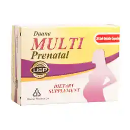 کپسول Multi Prenatal بسته 30 عددی | دانا