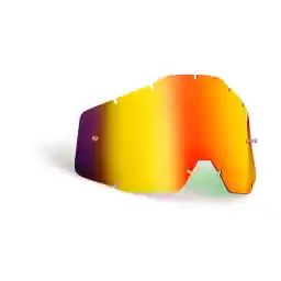 FMF POWERBOMB/POWERCORE Replacement Lens Anti-Fog Red Mirror/Smoke
