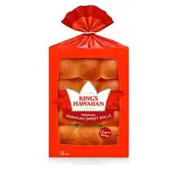 King's Hawaiian Original Hawaiian Sweet Rolls - 12 Count