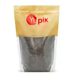 Yupik Raw Black Chia Seeds, 2.2 lb (35.2 oz), Gluten-Free, Kosher, Vegan, Natural Seeds, Plant-Based Superfood, Rich in Fiber, Source of Omega-3, Ideal for Chia Pudding & Smoothies, Gels Easily
