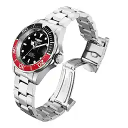Invicta Pro Diver 9403 Heren Horloge - Waterdicht - Analoog - Automatisch Uurwerk - Roestvrij Staal met zwarte Wijzerplaat - 40mm