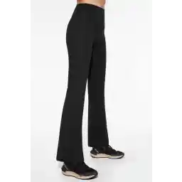 Oysho Kadın Siyah Flare Comfort Pantolon