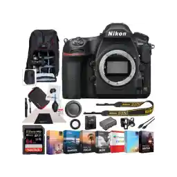 Nikon D850 Digital SLR 45.7MP 4K FX Camera Body w/ Deco Gear Backpack Editing Bundle