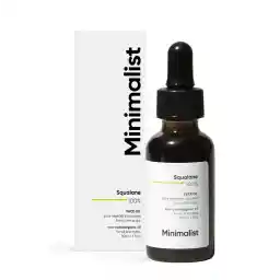Minimalist Squalane 100% (Plant Derived) Super-Lightweight Face Oil | Improves Skin Hydration, Provides light Moisturization & Reduces Fine Lines | 30 ml