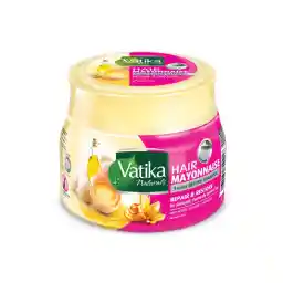 Vatika Naturals Repair & Restore Hair Mayonnaise 500g | Hair Mask With Honey, Castor & Marrow | For Damaged & Chemically Treated Hair