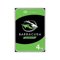 Seagate BarraCuda ST4000DM004 4TB 5400 RPM 256MB Cache SATA 6.0Gb/s 3.5" Hard Drives Bare Drive - OEM