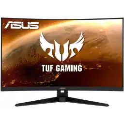 ASUS TUF Curved Gaming Monitor 32" 165Hz QHD HDR Curved Monitor - 2560 x 1440, 1ms, Extreme Low Motion Blur, Speaker, FreeSync Premium, VESA Mountable, DisplayPort, HDMI VG32VQ1B