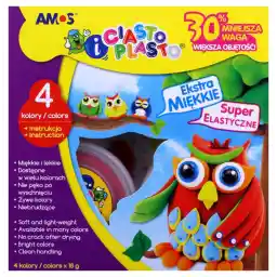 Amos Ic18P4 Proje Hamuru I-Clay 18Gr*4, 18 Gr