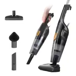 Deerma DX115C Handheld Vacuum Cleaner, Household Vacuum Cleaner 600W 15000Pa Powerful Suction Lightweight For Home Hard Floor Carpet Car Pet