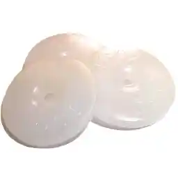 Plastic Cap Washers, Use with Nails or Screws, 250 Qty, 1-1/8'' Made in The USA, 118202194