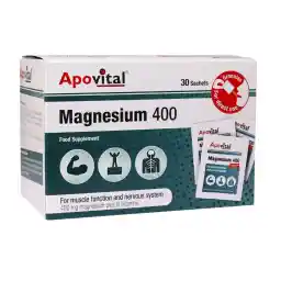 ساشه Magnesium 400 بسته 30 عددی | آپوویتال