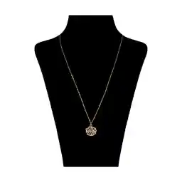 گردنبند طلا 18 عیار زنانه مایا ماهک مدل MM0959 طرح گل رز