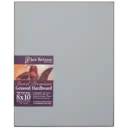 Jack Richeson Richeson Mid Grey Toned Gessoed 1/8" Hardboard 8"x10"